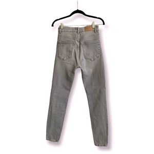 NEW Zara Women’s Grey High Rise Skinny Jeans Size 4